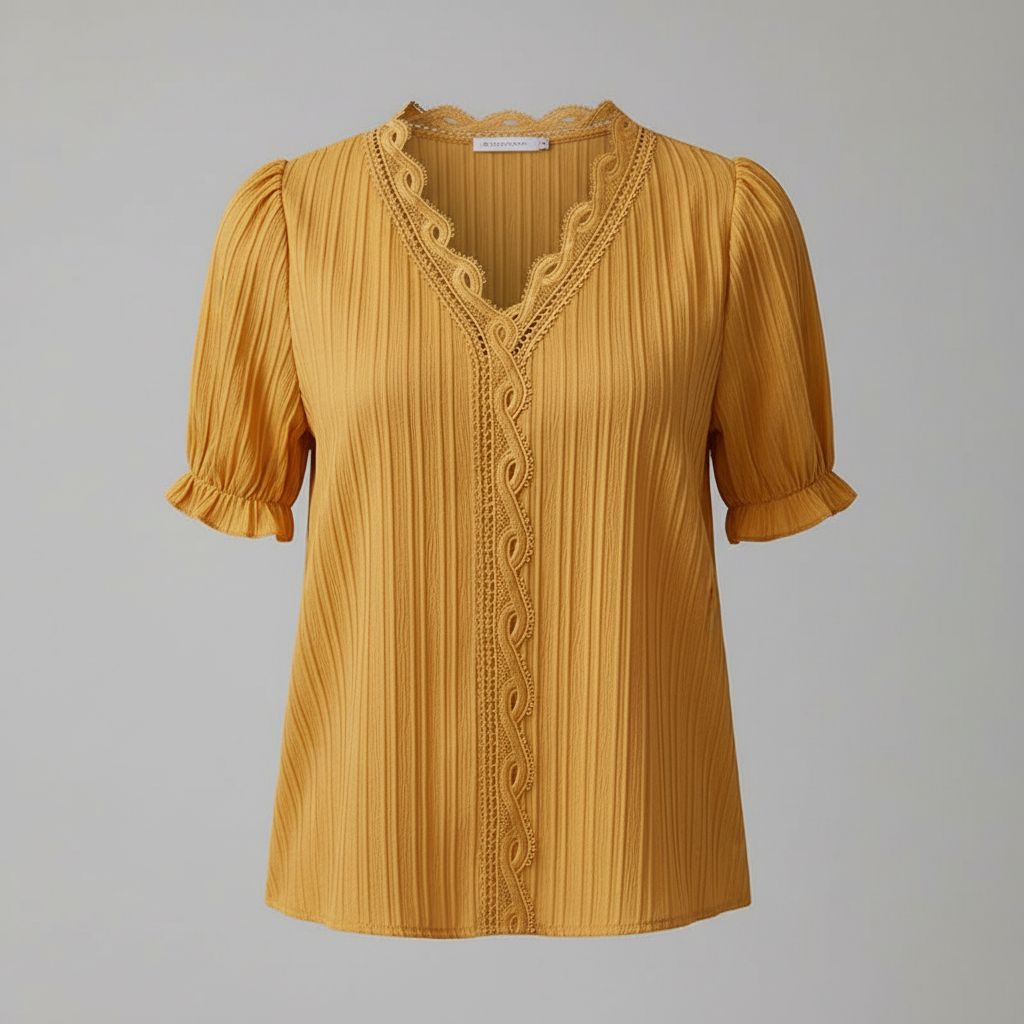 Blusa de Verano Astrid | Blusa Mujer Elegante Encaje