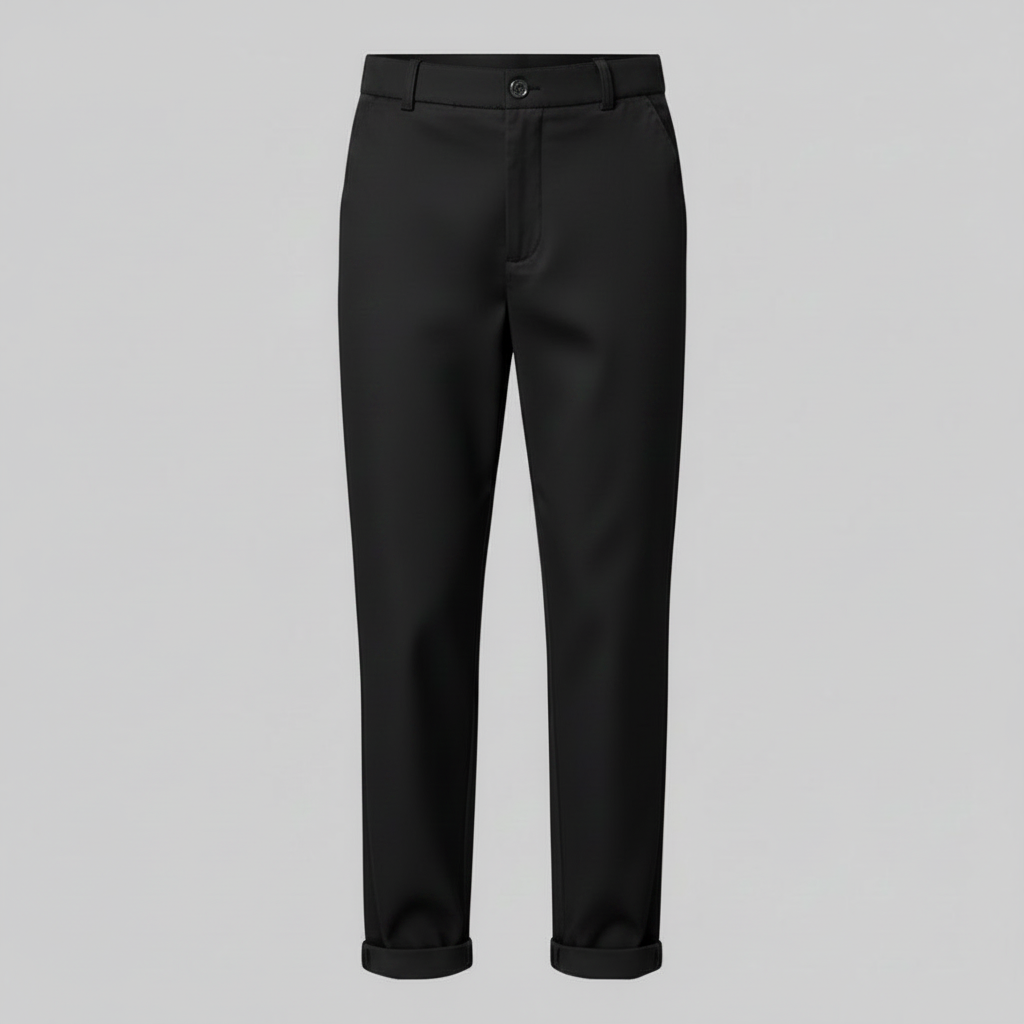 Pantalón de traje mujer talle alto ceñido oficina