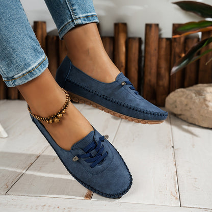 Mocasín sin cordones para mujer | Diseño cómodo con soporte