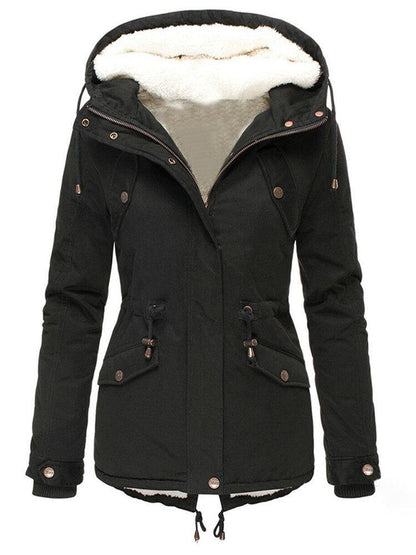 Mujer Parka de Invierno | Impermeable & Forro Cálido | Otoño e Invierno