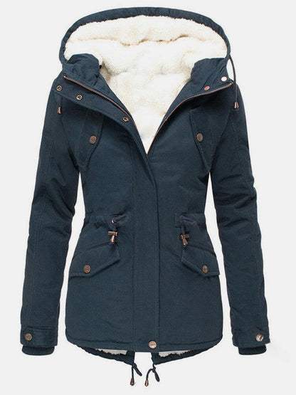 Mujer Parka de Invierno | Impermeable & Forro Cálido | Otoño e Invierno