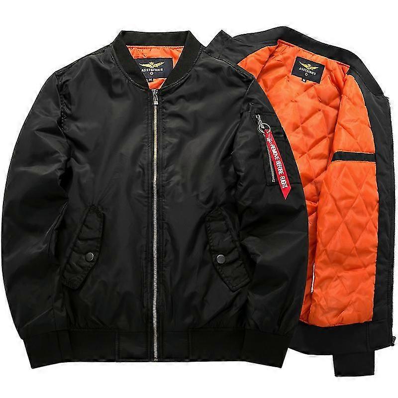 Hombre Cazadora Bomber Acolchada | Forro Cálido & Cierre de Cremallera | Otoño e Invierno