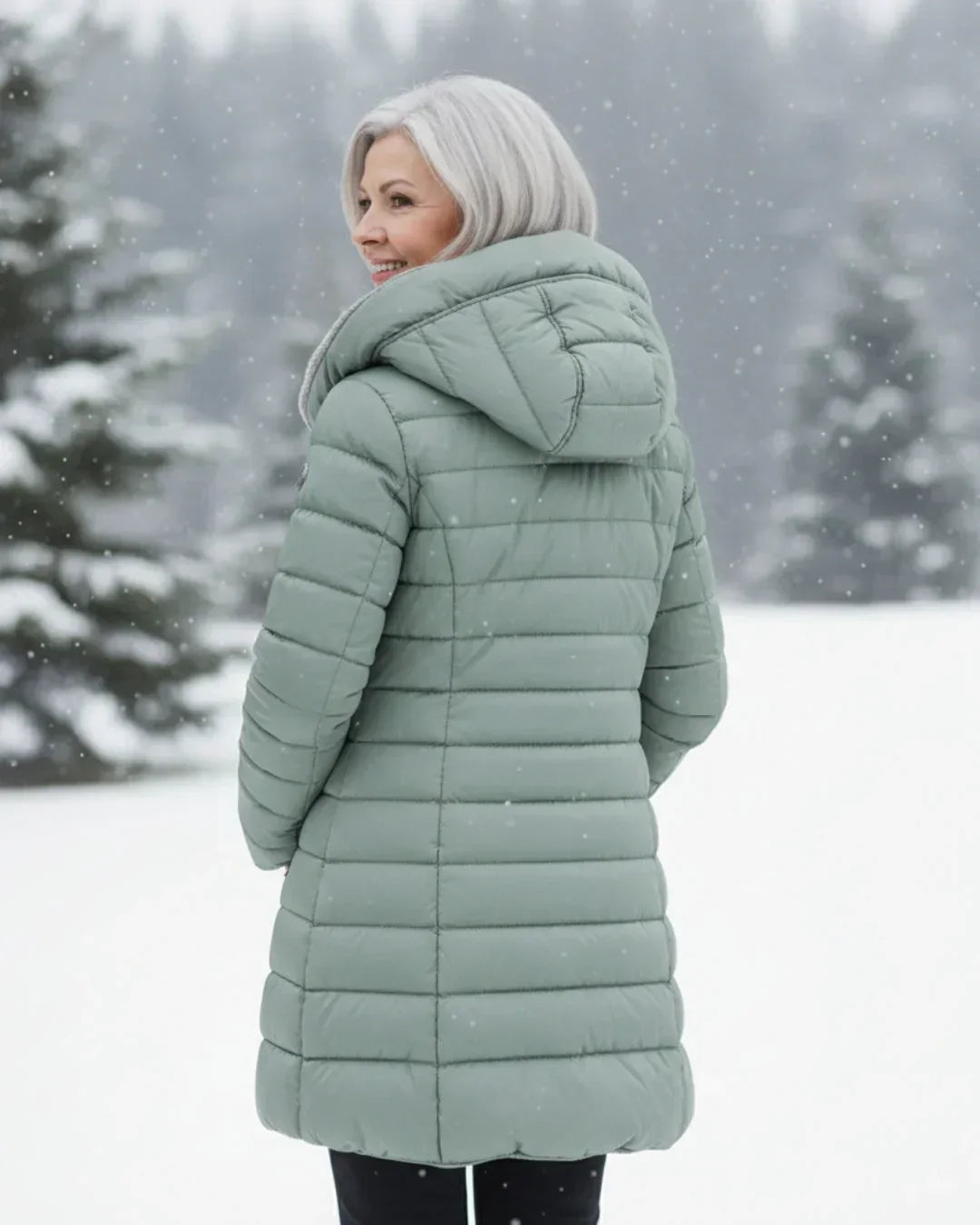 Mujer Abrigo Acolchado | Forro Polar & Repelente al Agua | Otoño e Invierno