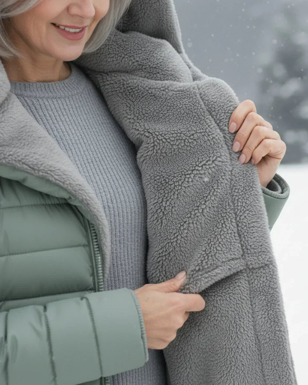 Mujer Abrigo Acolchado | Forro Polar & Repelente al Agua | Otoño e Invierno