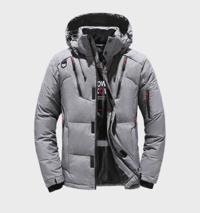 Hombre Parka Acolchada | Impermeable & Forro Polar | Otoño e Invierno