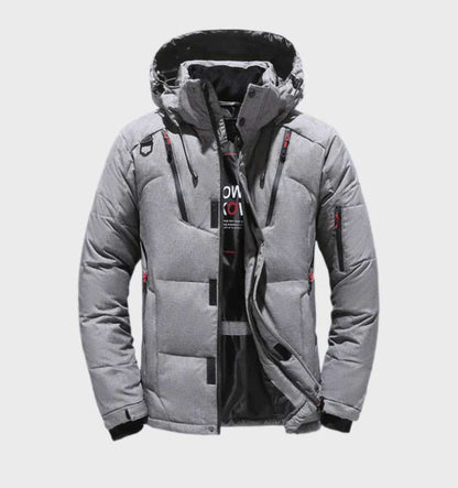 Hombre Parka Acolchada | Impermeable & Forro Polar | Otoño e Invierno