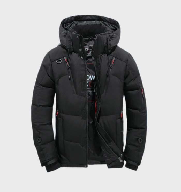 Hombre Parka Acolchada | Impermeable & Forro Polar | Otoño e Invierno