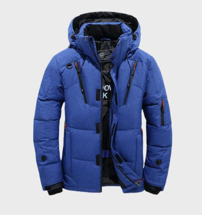 Hombre Parka Acolchada | Impermeable & Forro Polar | Otoño e Invierno