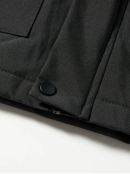 Hombre Parka de Invierno | Impermeable & Relleno Acolchado | Otoño e Invierno