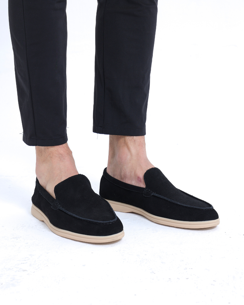 Hombre Mocasines de Ante | Diseño Slip-on & Suela de Soporte | Uso Diario