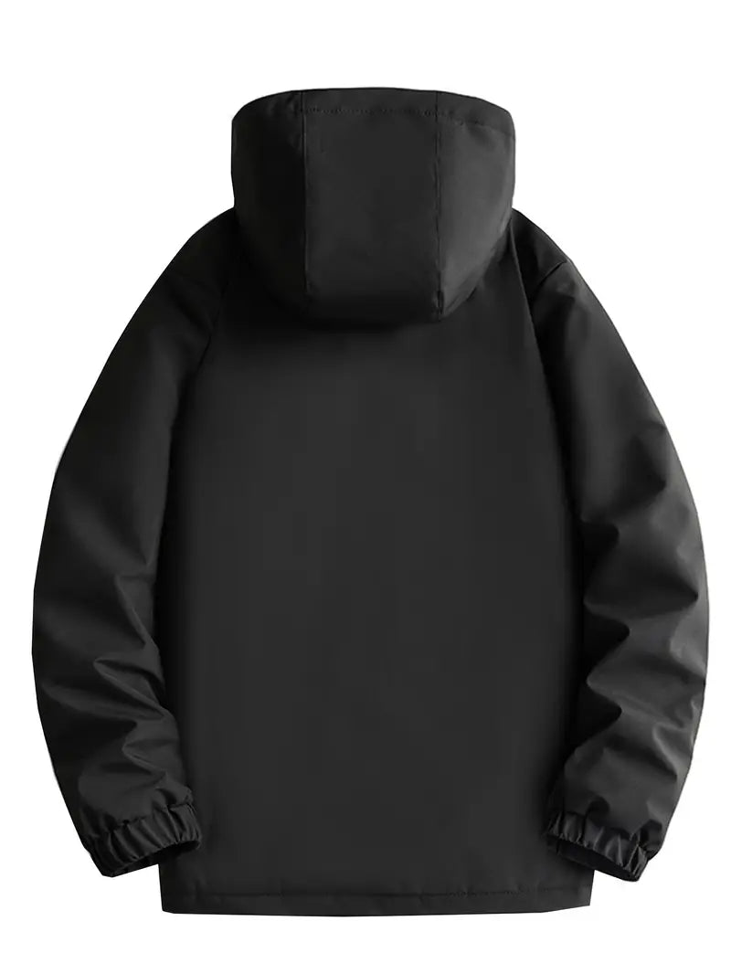 Hombre Parka de Invierno | Impermeable & Relleno Acolchado | Otoño e Invierno