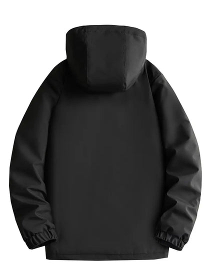 Hombre Parka de Invierno | Impermeable & Relleno Acolchado | Otoño e Invierno