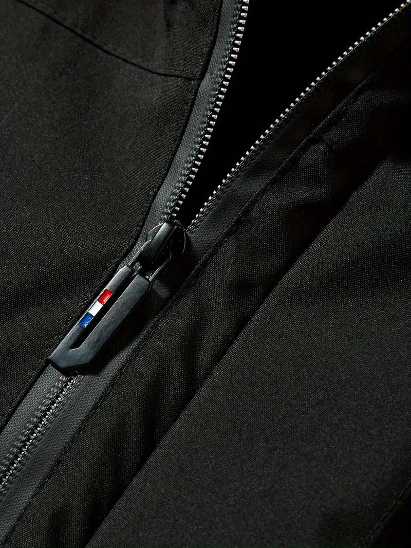 Hombre Parka de Invierno | Impermeable & Relleno Acolchado | Otoño e Invierno