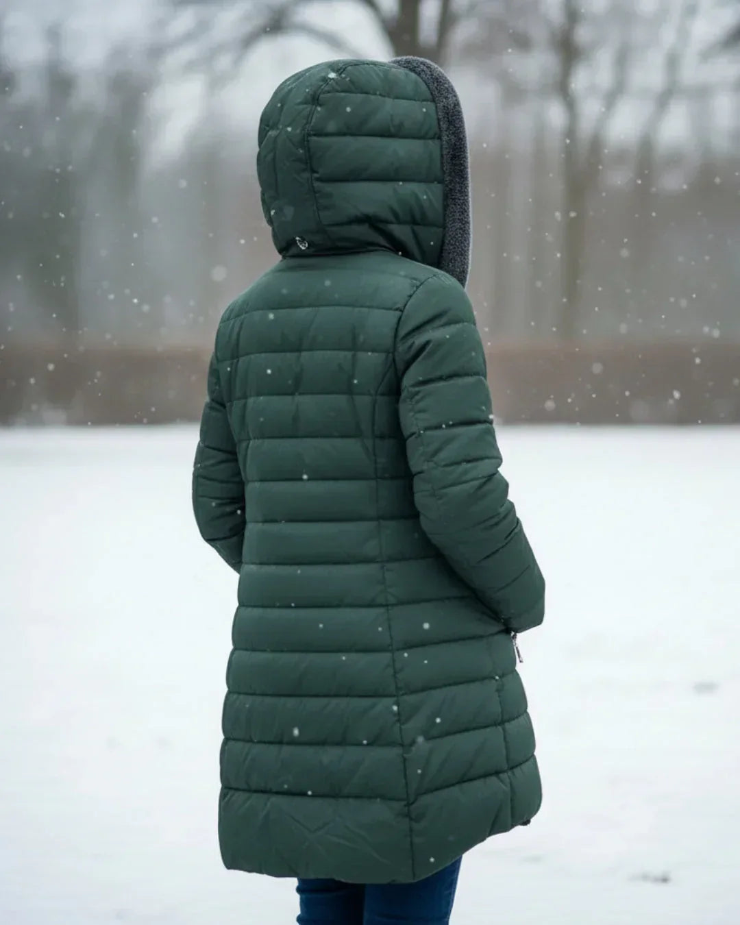 Mujer Abrigo Acolchado | Forro Polar & Repelente al Agua | Otoño e Invierno