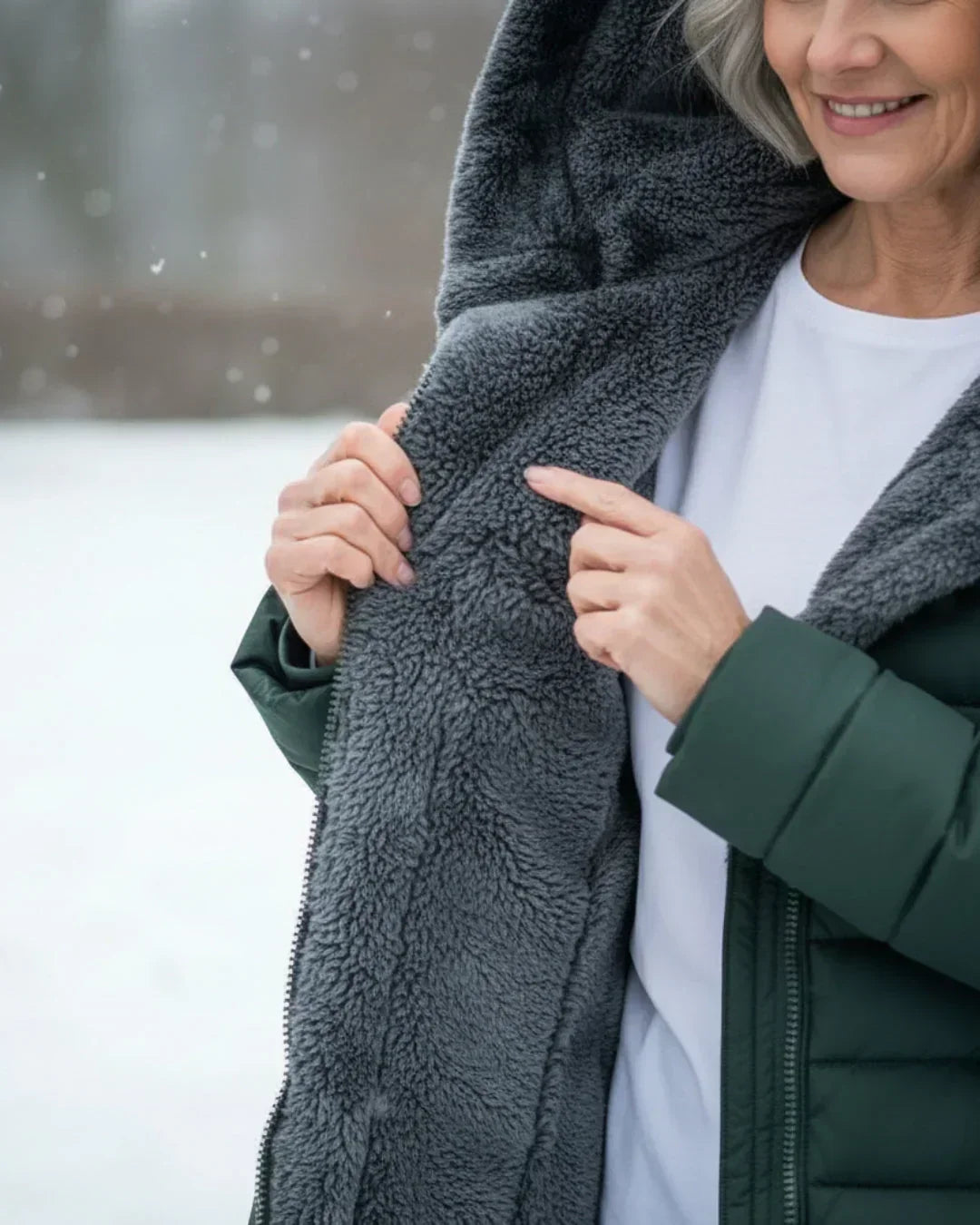Mujer Abrigo Acolchado | Forro Polar & Repelente al Agua | Otoño e Invierno
