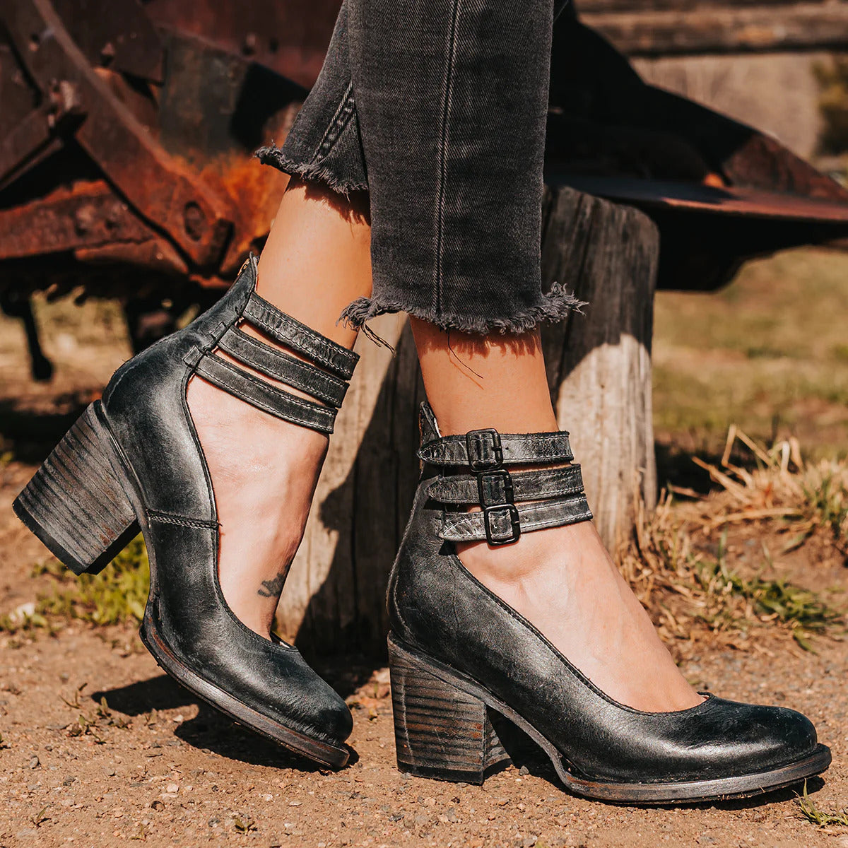 Elegantes sandalias de verano para mujer | Piel sintética marrón claro