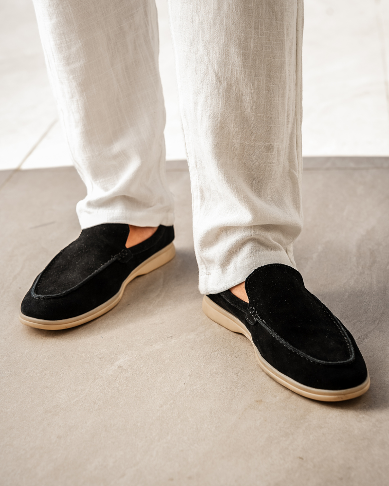 Hombre Mocasines de Ante | Diseño Slip-on & Suela de Soporte | Uso Diario