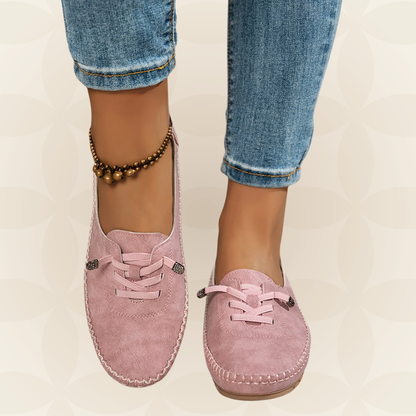 Mocasín sin cordones para mujer | Diseño cómodo con soporte