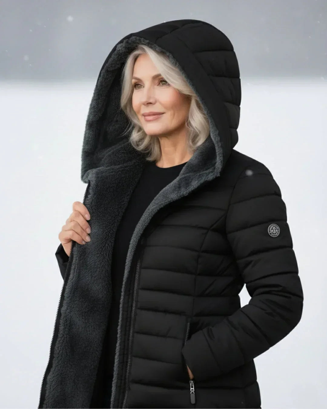 Mujer Abrigo Acolchado | Forro Polar & Repelente al Agua | Otoño e Invierno
