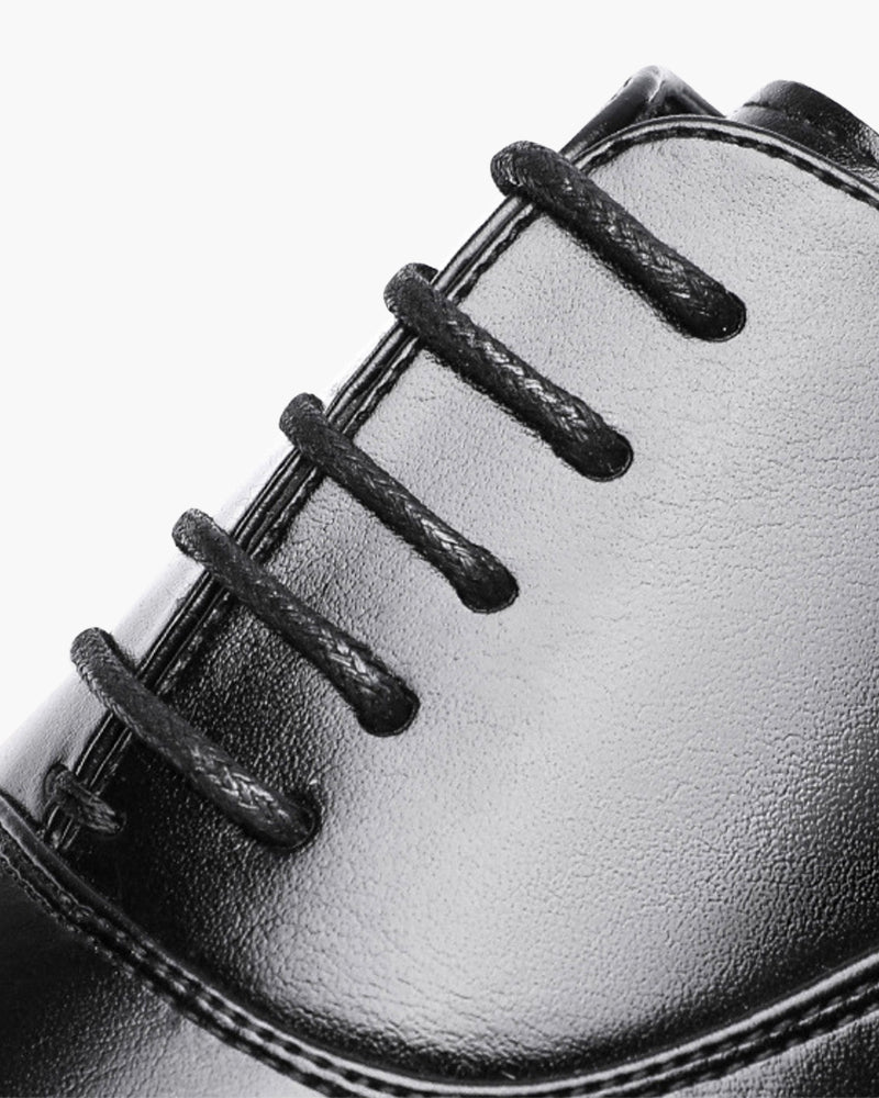 Hombre Zapatos Clásicos de Piel | Piel Lisa & Suela Firme | Oficina y Trabajo