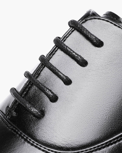 Hombre Zapatos Clásicos de Piel | Piel Lisa & Suela Firme | Oficina y Trabajo