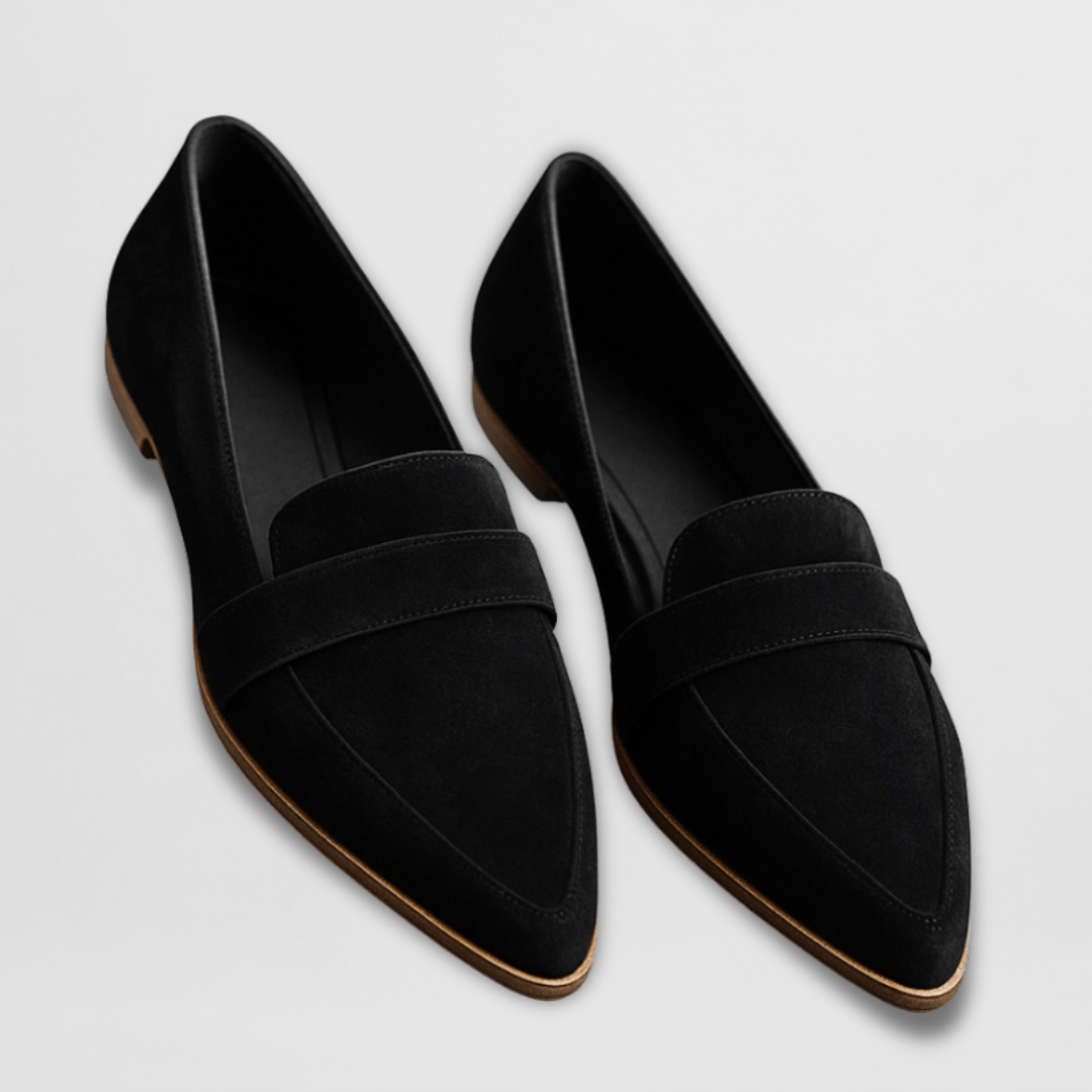 Mocasín de ante en punta para mujer | Primavera