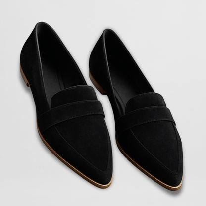 Mocasín de ante en punta para mujer | Primavera