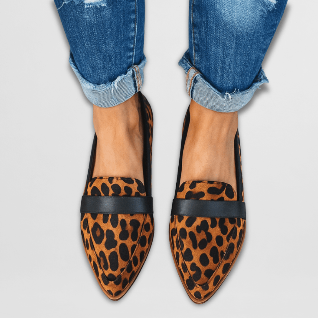 Mocasín de ante en punta para mujer | Primavera
