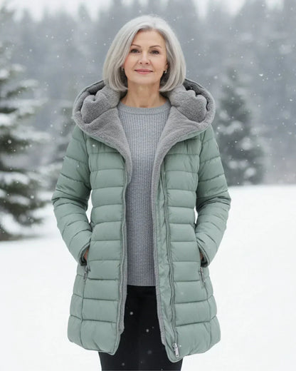 Mujer Abrigo Acolchado | Forro Polar & Repelente al Agua | Otoño e Invierno