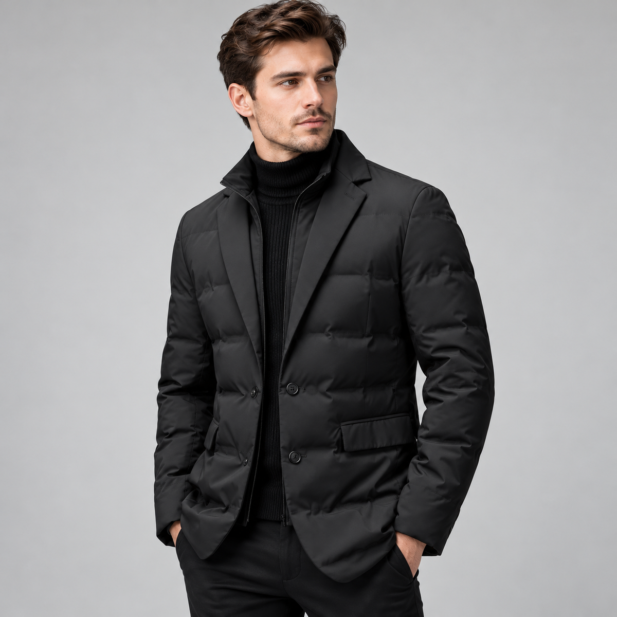 Hombre Chaqueta Softshell | Impermeable & Transpirable | Uso Diario