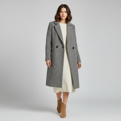 Abrigo Largo de Lana para Mujer | Elegante y Cálido