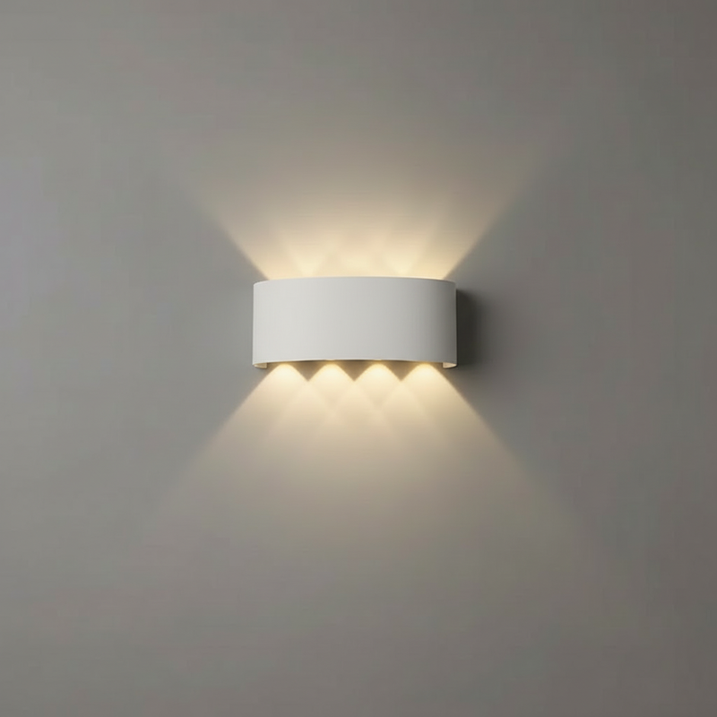Aplique LED Versátil | Lámpara de Pared Interior y Exterior