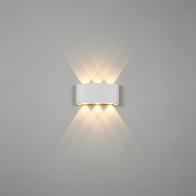 Aplique LED Versátil | Lámpara de Pared Interior y Exterior