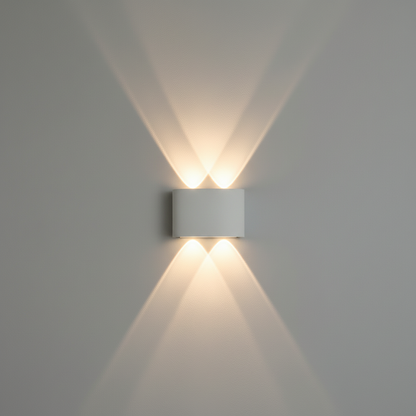 Aplique LED Versátil | Lámpara de Pared Interior y Exterior