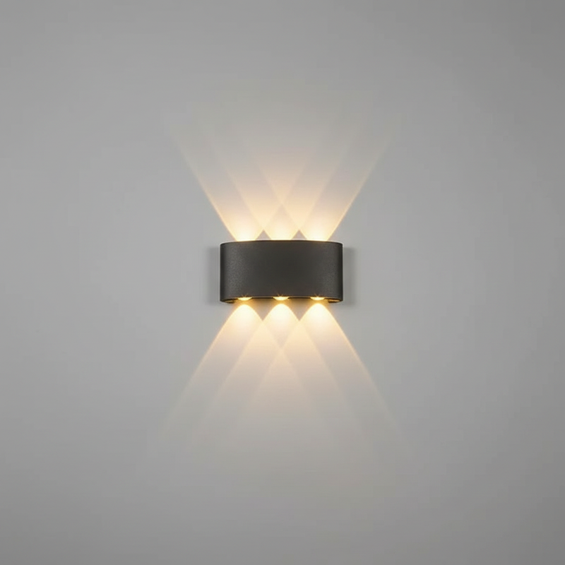 Aplique LED Versátil | Lámpara de Pared Interior y Exterior
