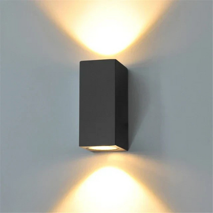 Aplique Exterior LED Negro | Aplique de Pared para Exterior 0
