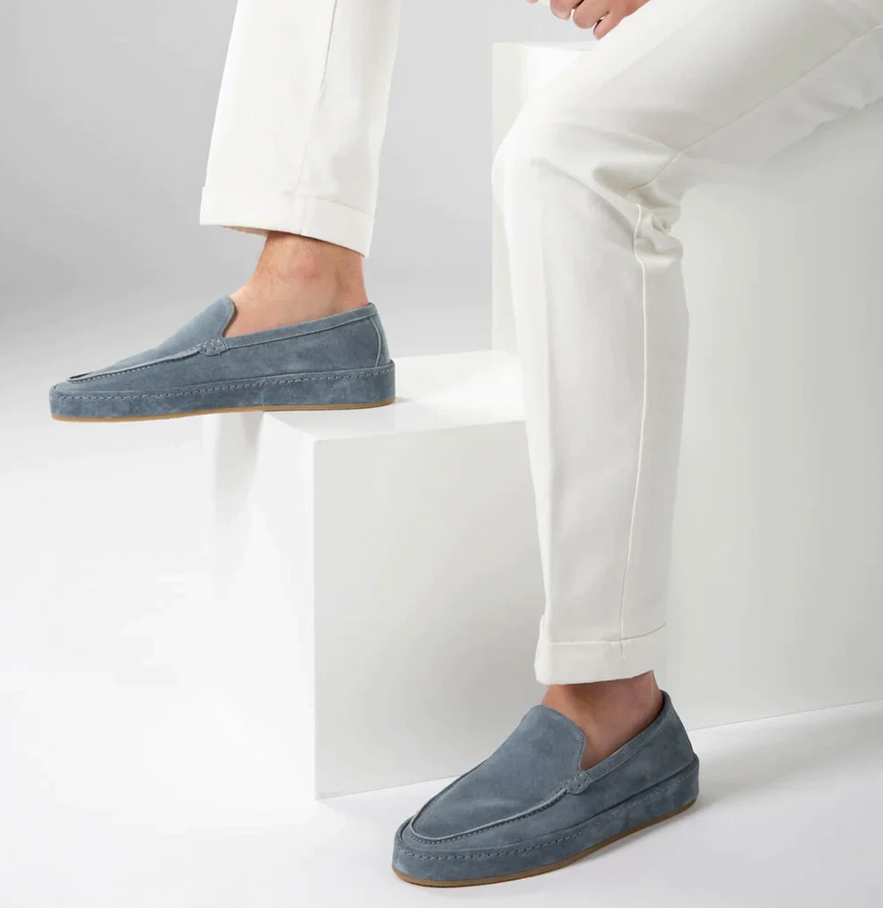 Hombre Mocasines Elegantes | Plantilla Acolchada & Diseño Slip-On | Uso Diario