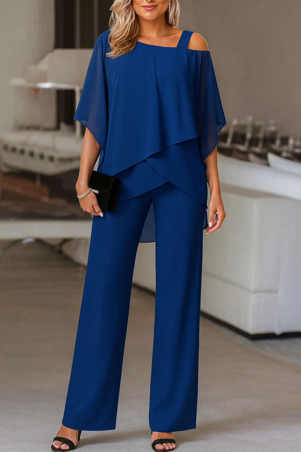 Conjunto elegante de noche para mujer | Corte cómodo y sofisticado
