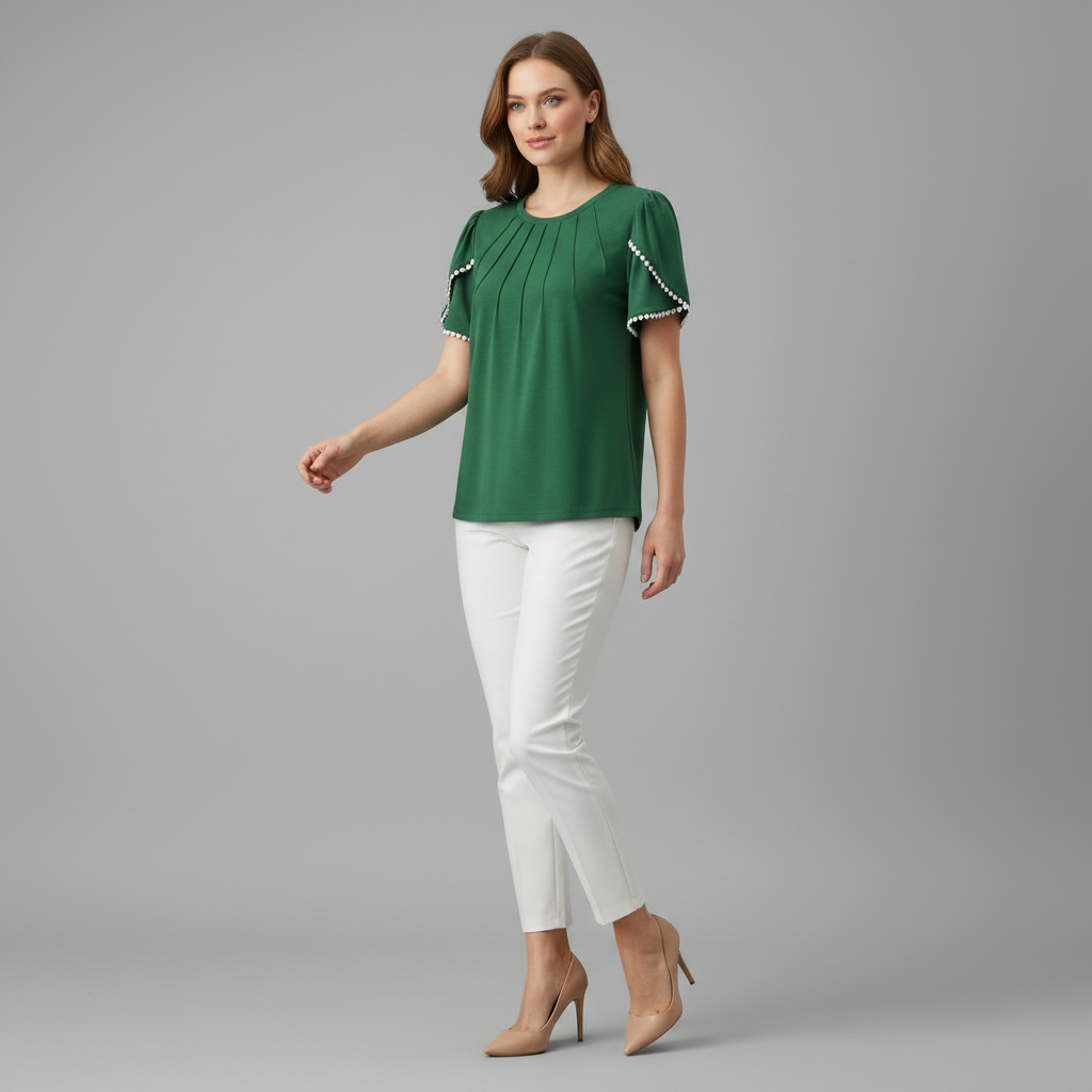 Blusa Vanessa | Blusa Mujer de Algodón Casual y Cómoda