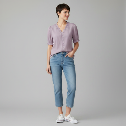 Blusa de Verano Astrid | Blusa Mujer Elegante Encaje