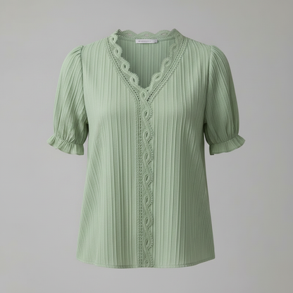 Blusa de Verano Astrid | Blusa Mujer Elegante Encaje
