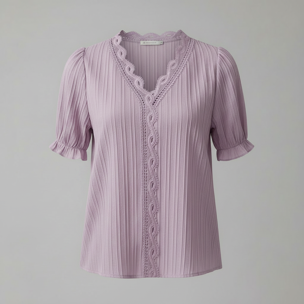 Blusa de Verano Astrid | Blusa Mujer Elegante Encaje