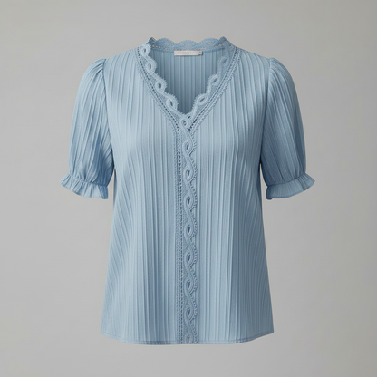 Blusa de Verano Astrid | Blusa Mujer Elegante Encaje