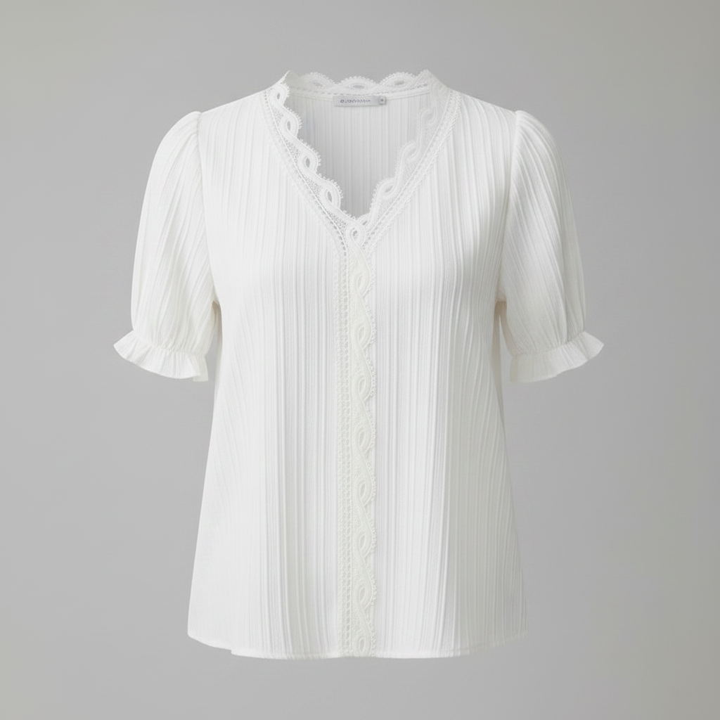 Blusa de Verano Astrid | Blusa Mujer Elegante Encaje