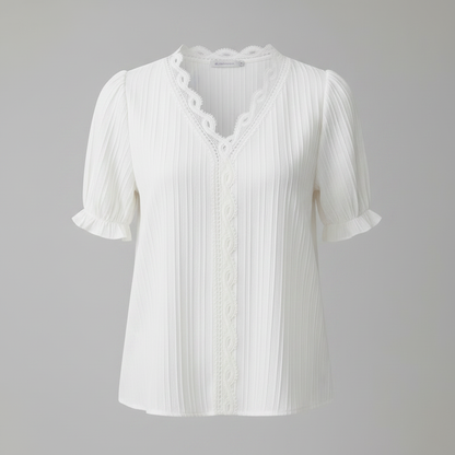 Blusa de Verano Astrid | Blusa Mujer Elegante Encaje