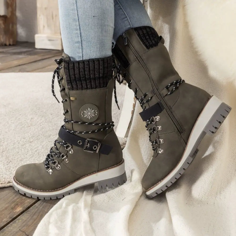 Mujer Botas de Invierno | Impermeables & Forro Cálido | Otoño e Invierno