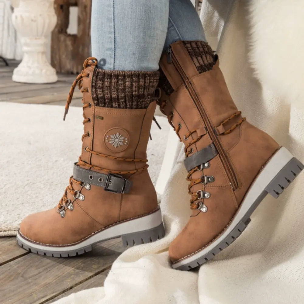 Mujer Botas de Invierno | Impermeables & Forro Cálido | Otoño e Invierno