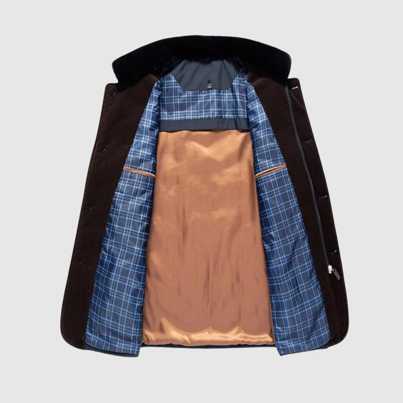Mujer Chaqueta de Cuello Alto | Cierre de Cremallera y Botones & Cuello Forrado | Casual y Oficina