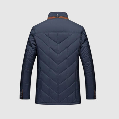 Mujer Chaqueta de Cuello Alto | Cierre de Cremallera y Botones & Cuello Forrado | Casual y Oficina