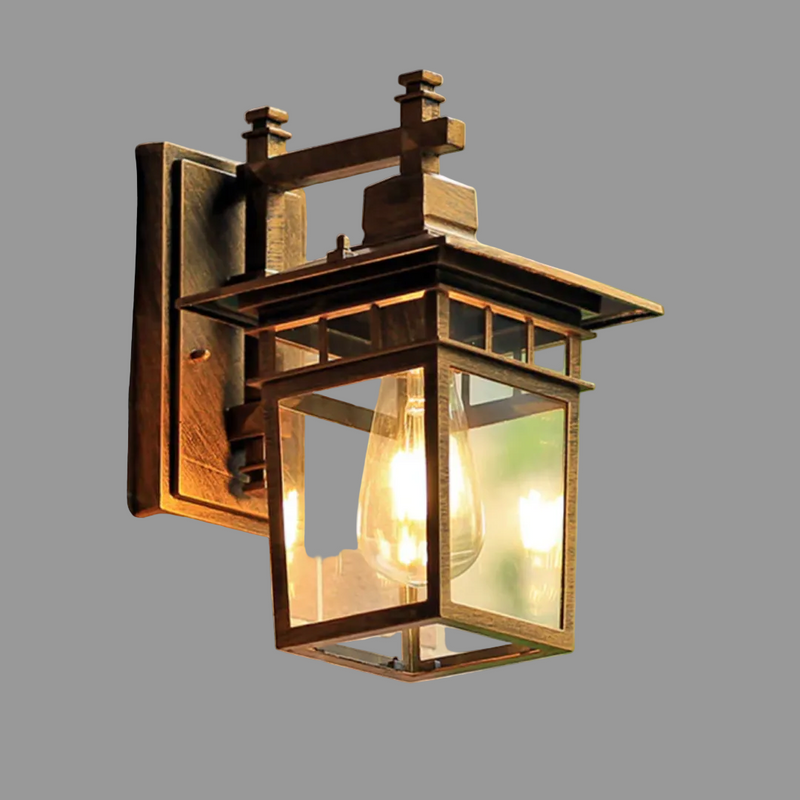 Fylo Black | Lámpara de Pared Exterior Moderna